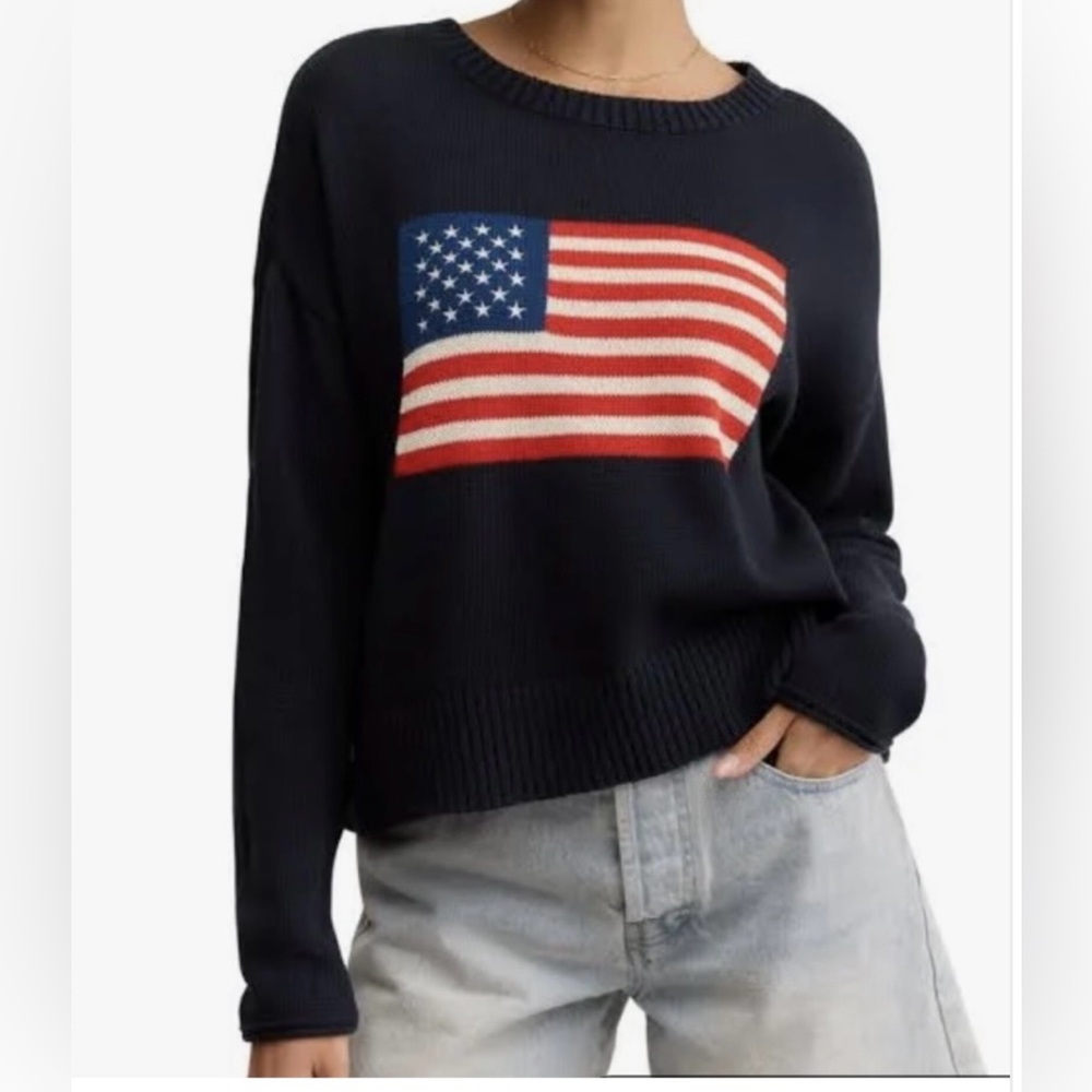 ZSuppy Sienna Patriot Navy Sweater